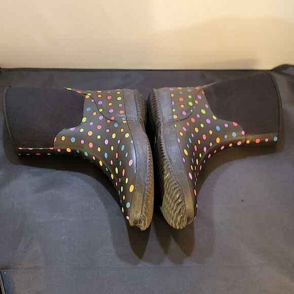 WESTERN CHIEF RUBBER POLKA RAIN BOOTS - Picture 12 of 15
